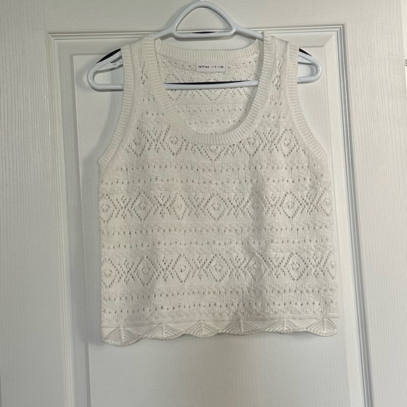 Tops - Cotton Knit Vest